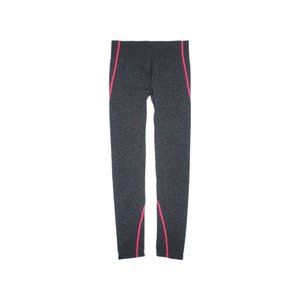 SPLASH Activewear [Charcoal/Pink] Women's Shapewear 3/4 Capri Legging ONE SIZE